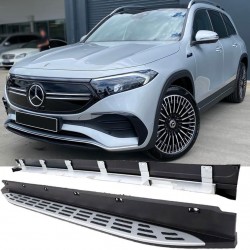 Πλαϊνά σκαλοπάτια AMG look για Mercedes-Benz EQB (X243) 2021 - 2024